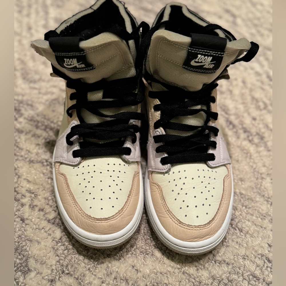 💜🩷🖤Air Jordan 1 Zoom Comfort High Easter W8 *Hard to find size* Authentic